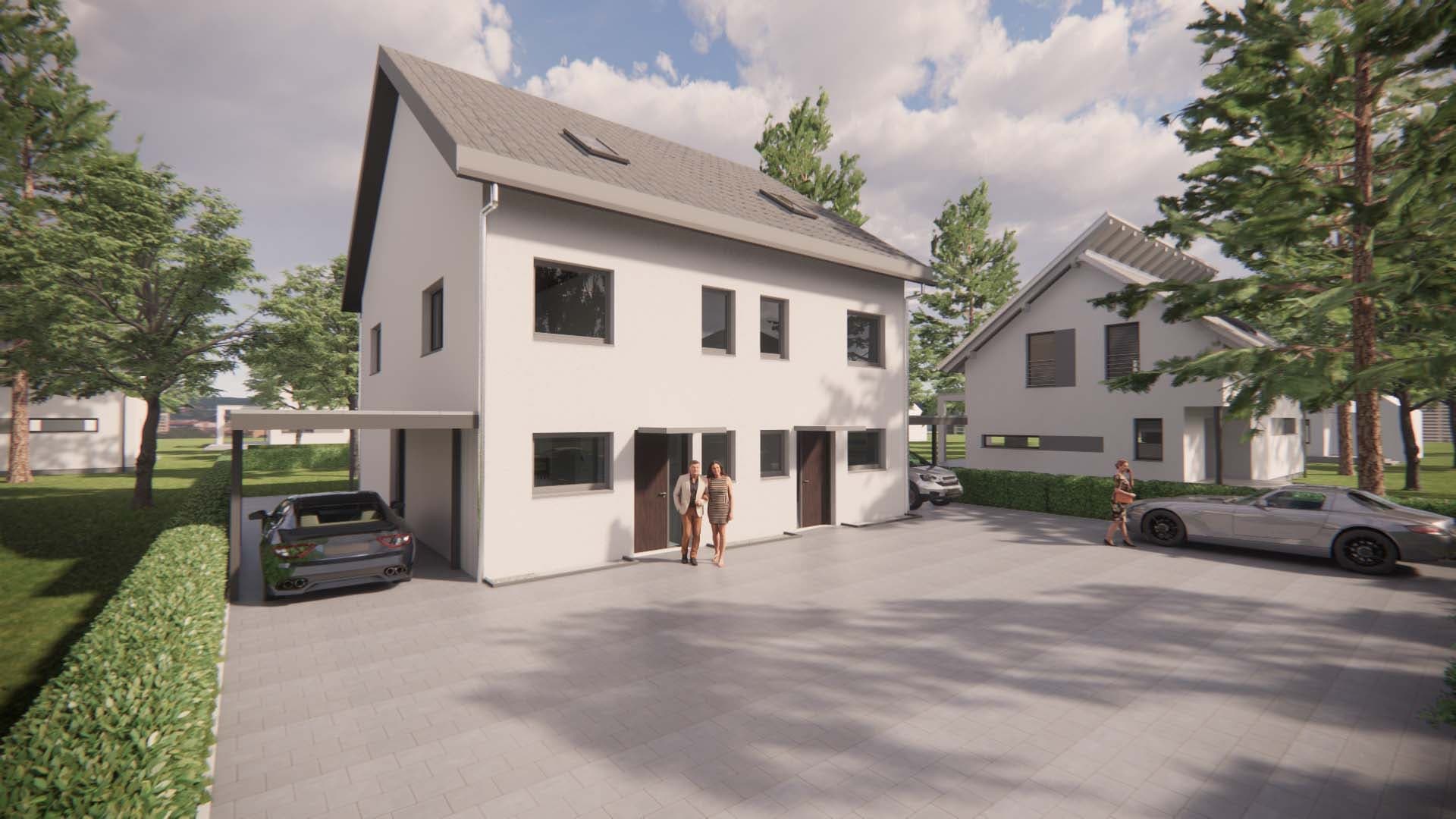 Steinmeisterweg 13 semi-detached house – exterior view